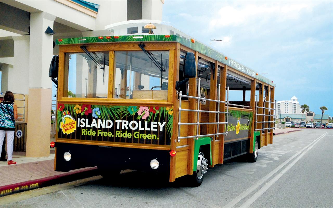 Pensacola Beach Island Trolley