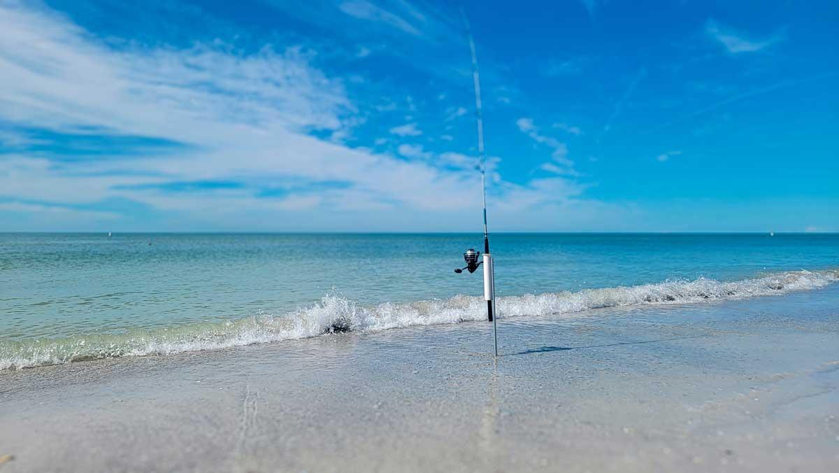 Fishing at the BEACH for the First Time (Pensacola Beach) 